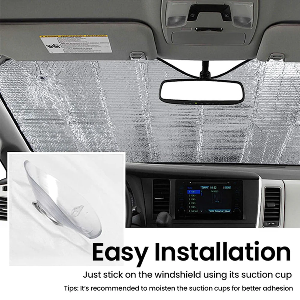 Grandkids Summertime - Personalized Custom Car Sunshade - Image 6