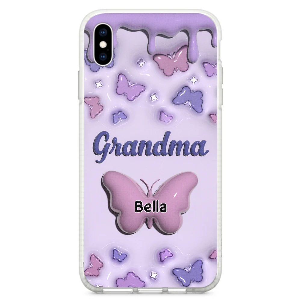 Grandma And Grandkids - Personalized Custom 3D Inflated Effect Phone Case - Image 23