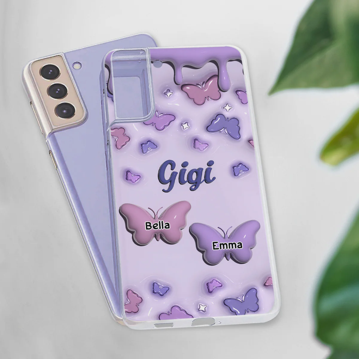 Grandma And Grandkids - Personalized Custom 3D Inflated Effect Phone Case - Image 25
