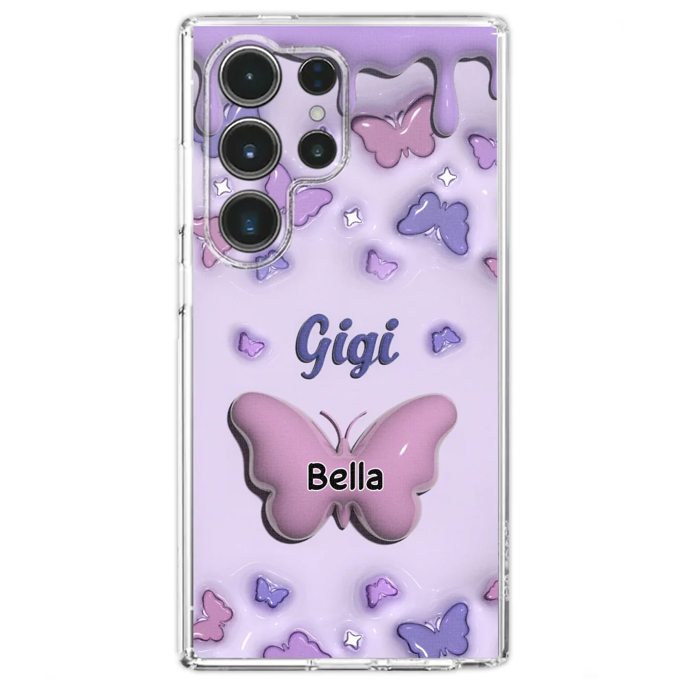Grandma And Grandkids - Personalized Custom 3D Inflated Effect Phone Case - Image 27