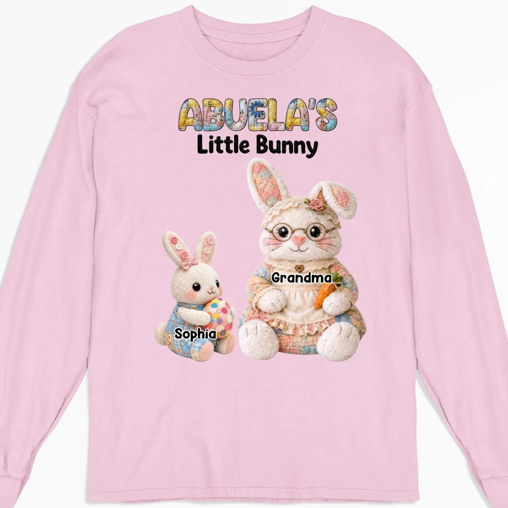 Grandma Bunny Garden - Personalized Custom Shirt - Image 12