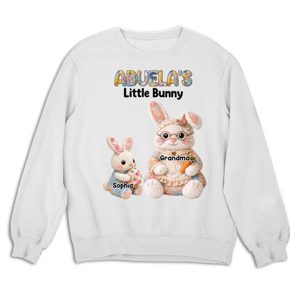 Grandma Bunny Garden - Personalized Custom Shirt - Image 13