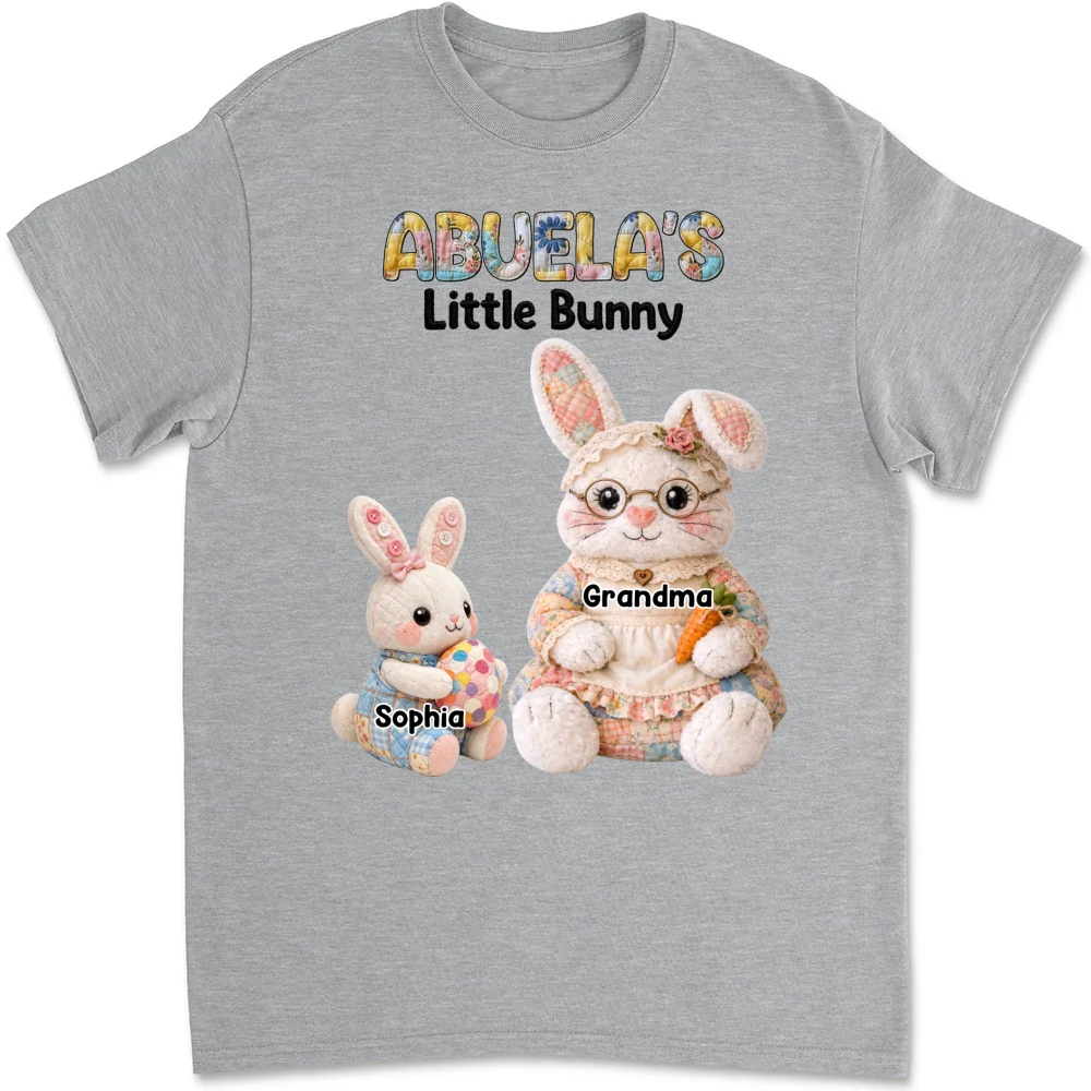 Grandma Bunny Garden - Personalized Custom Shirt - Image 7