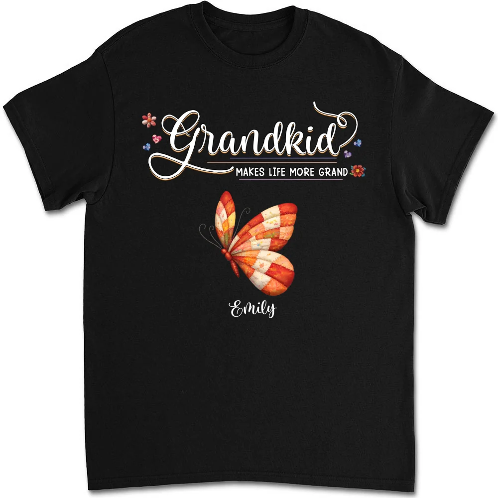 Grandma Butterflies - Personalized Custom Shirt - Image 15