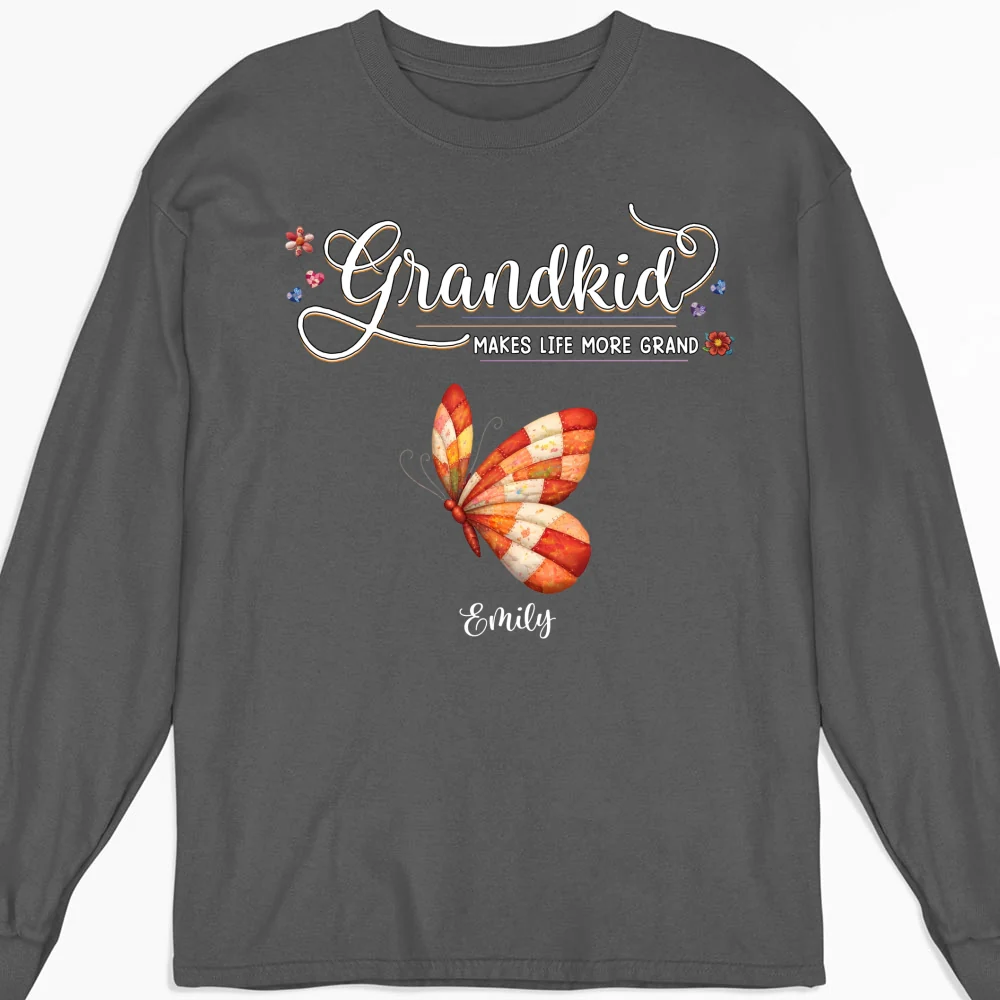 Grandma Butterflies - Personalized Custom Shirt - Image 20