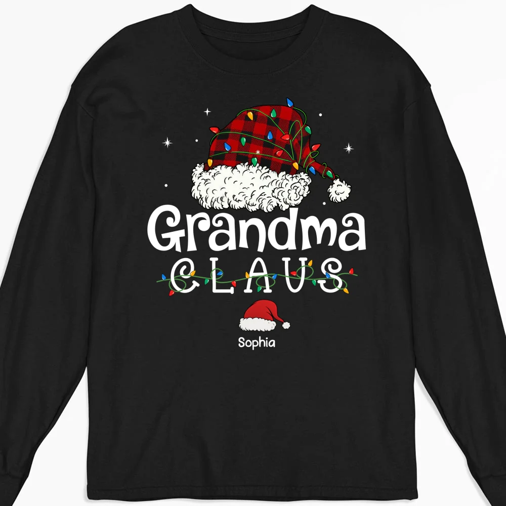 Grandma Claus - Personalized Custom Shirt - Image 10