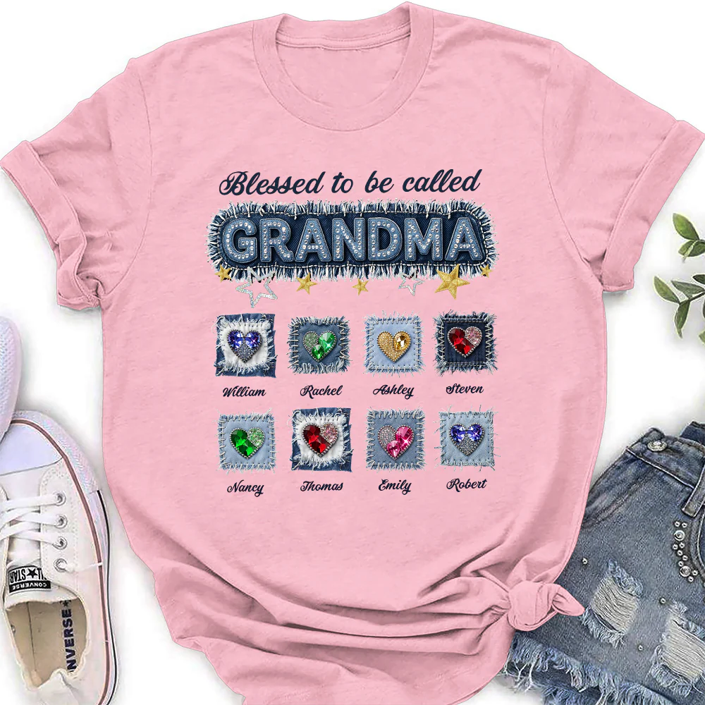 Grandma Denim - Personalized Custom Shirt - Image 14