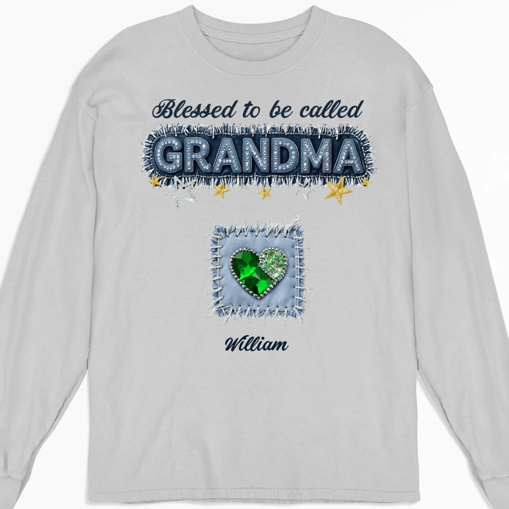 Grandma Denim - Personalized Custom Shirt - Image 20