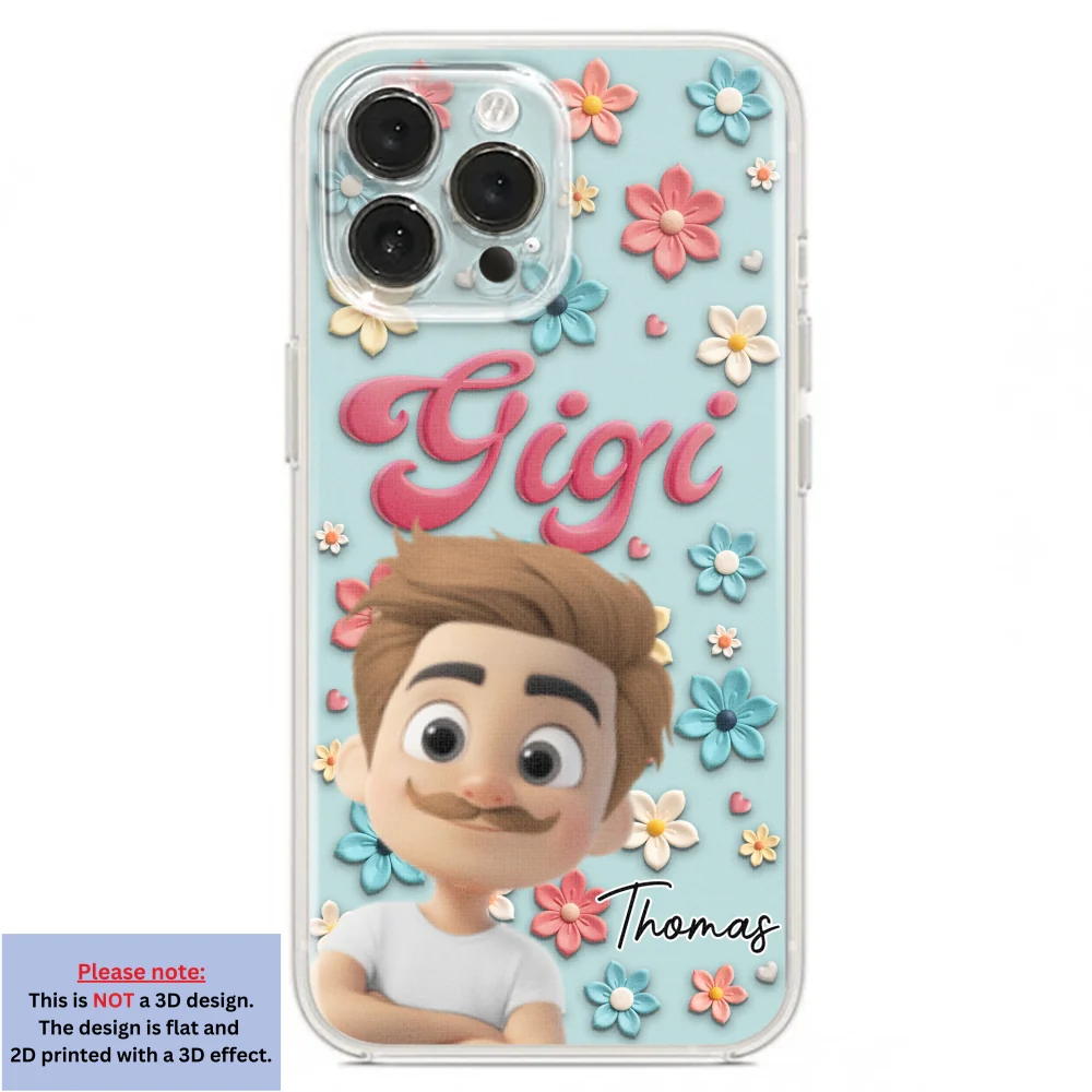 Grandma Flower - Personalized Custom Phone Case - Image 18