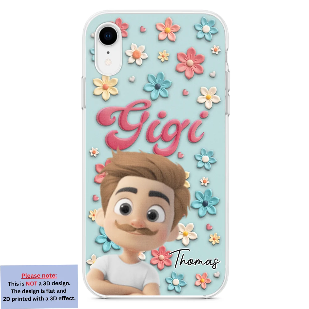 Grandma Flower - Personalized Custom Phone Case - Image 21