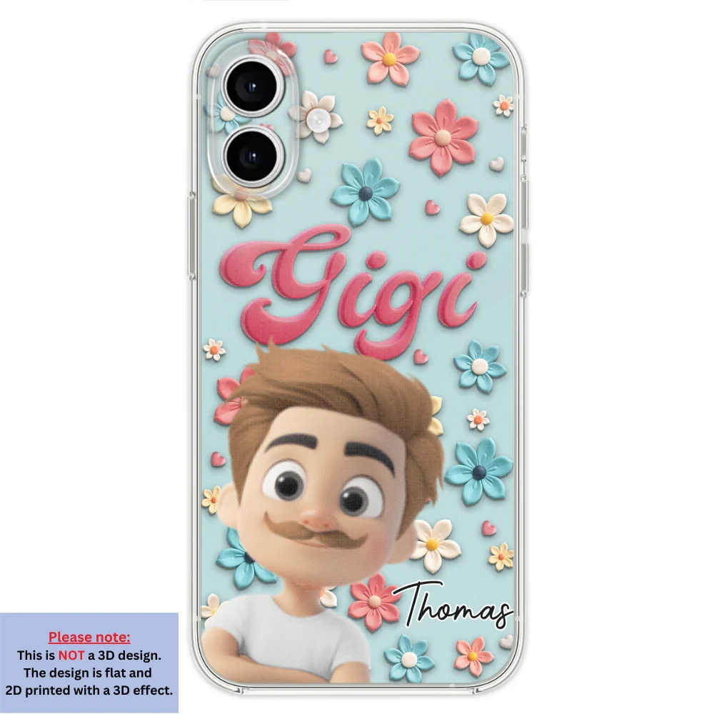 Grandma Flower - Personalized Custom Phone Case - Image 24