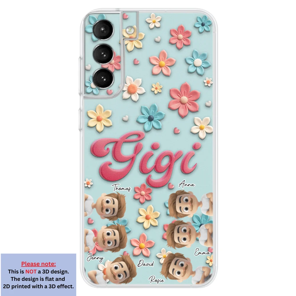 Grandma Flower - Personalized Custom Phone Case - Image 27