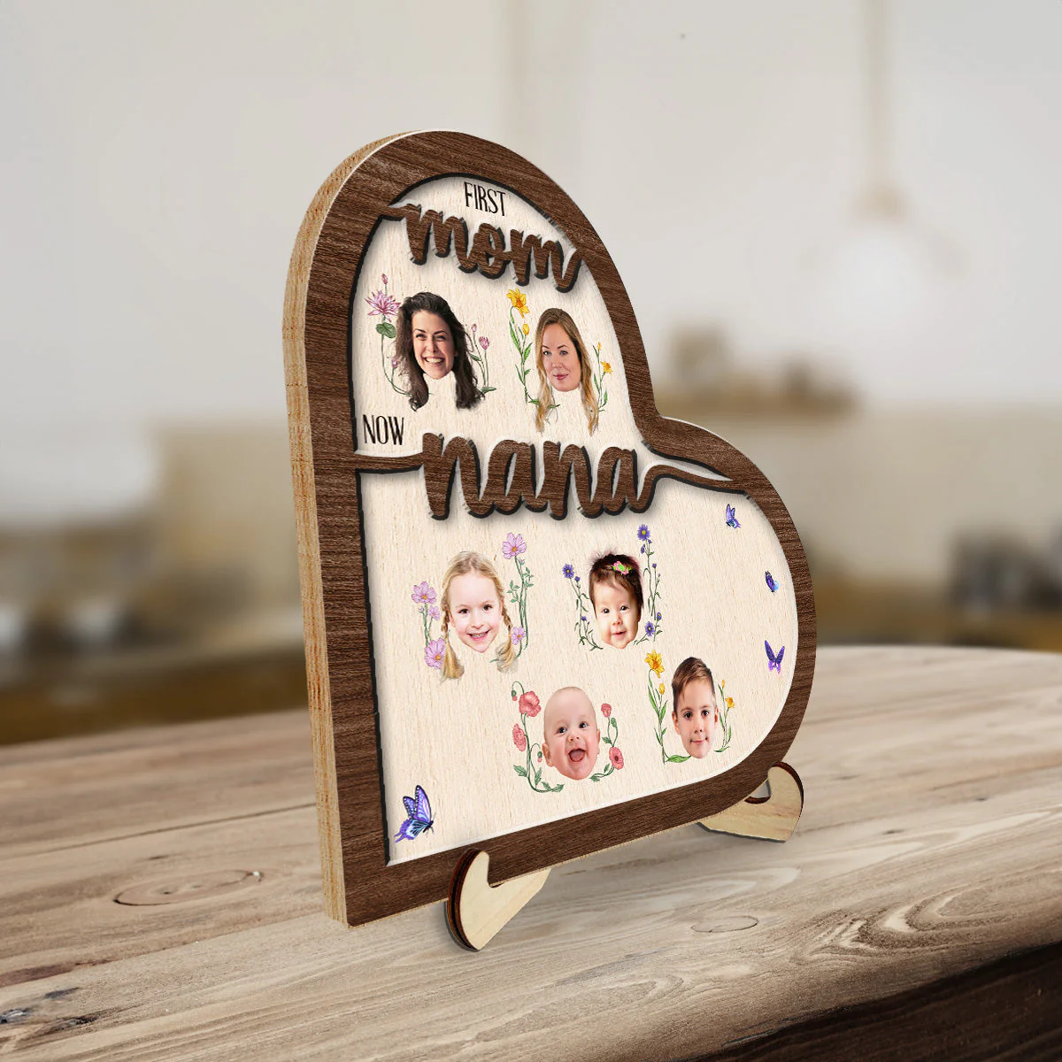 Grandma Garden - Personalized Wooden Plaque - Image 3