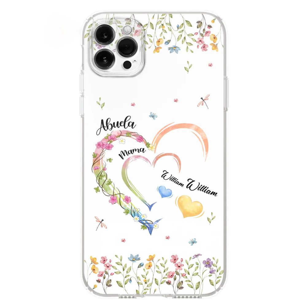 Grandma Hearts - Personalized Custom Phone Case - Image 15