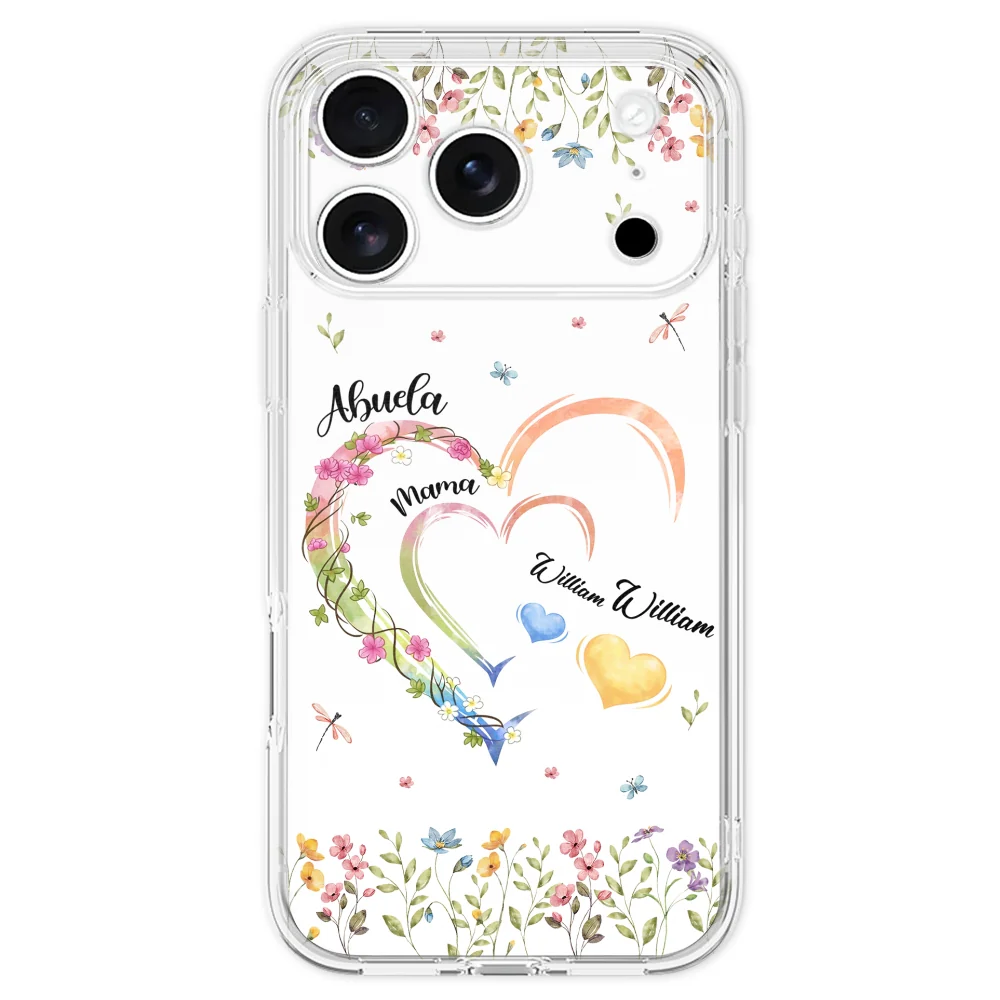 Grandma Hearts - Personalized Custom Phone Case - Image 30