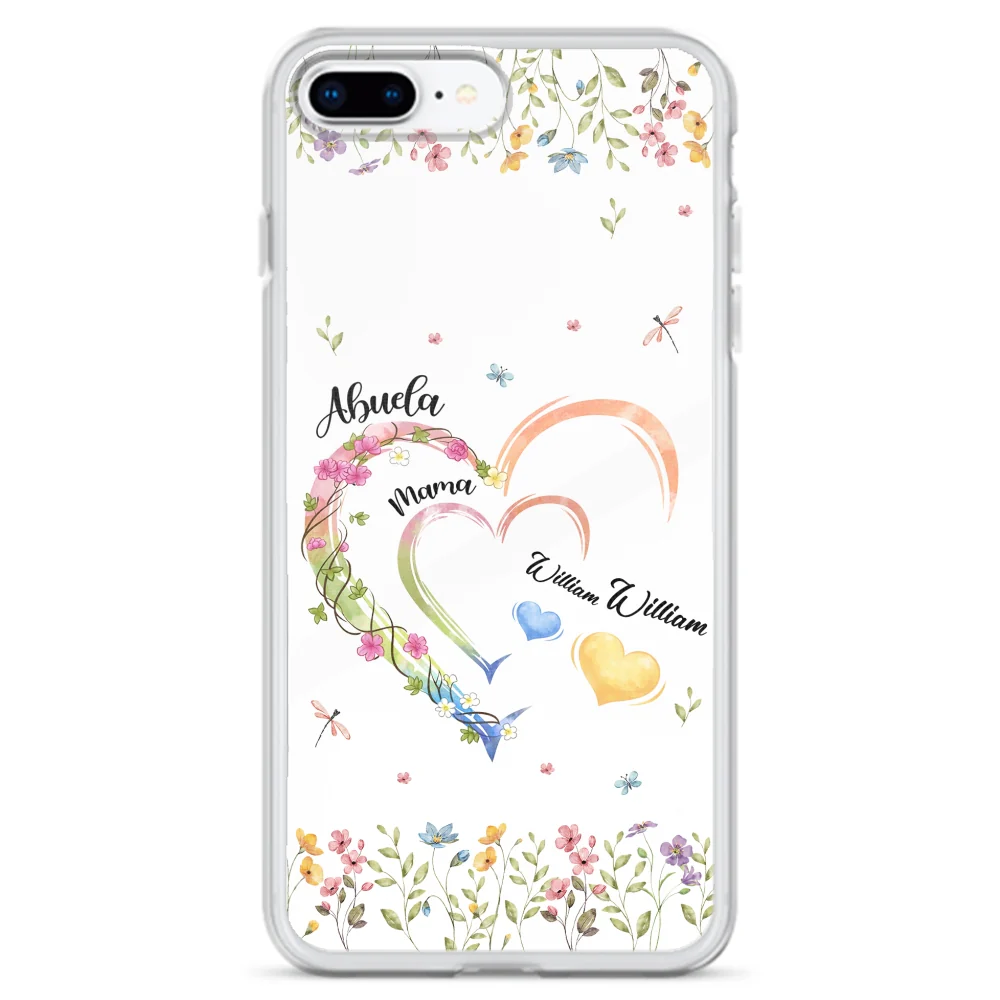 Grandma Hearts - Personalized Custom Phone Case - Image 7