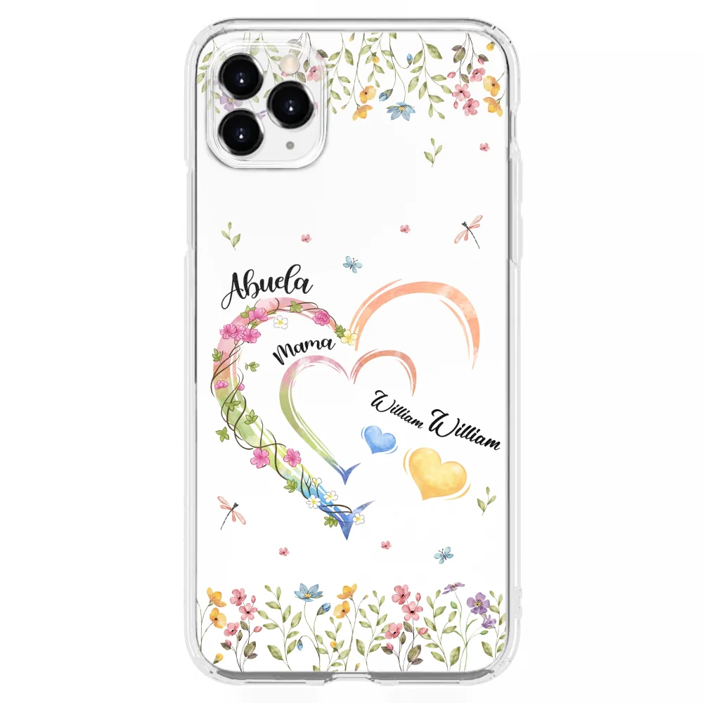 Grandma Hearts - Personalized Custom Phone Case - Image 9