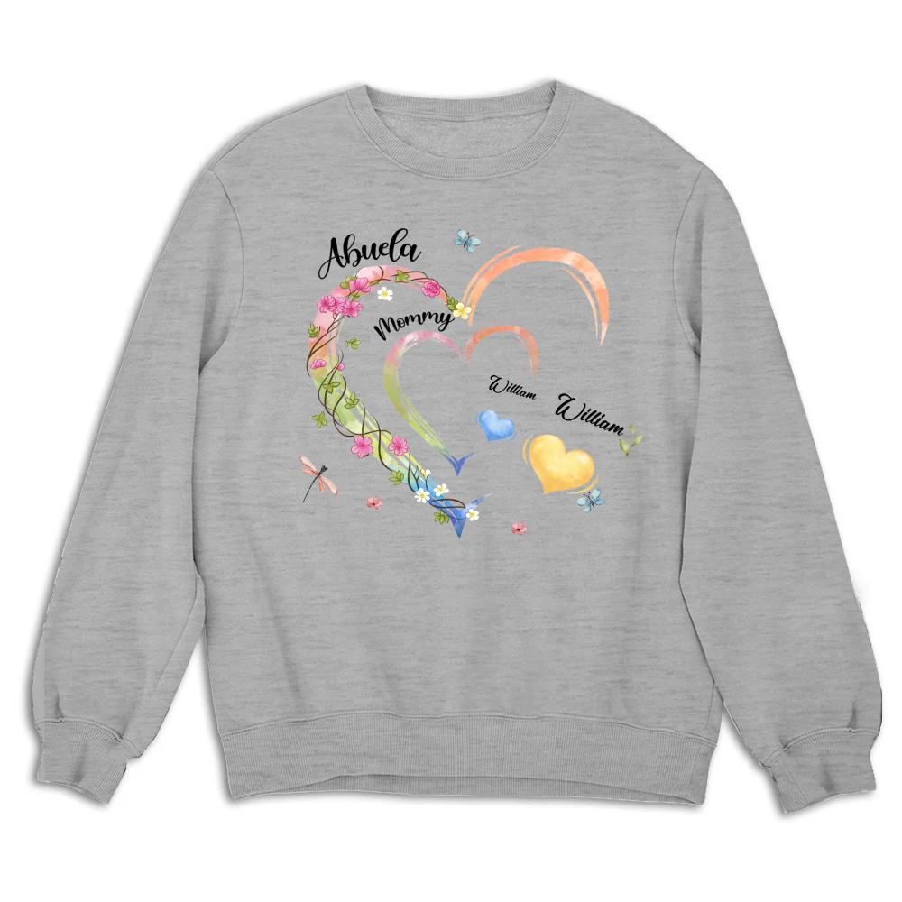 Grandma Hearts - Personalized Custom Shirt - Image 14