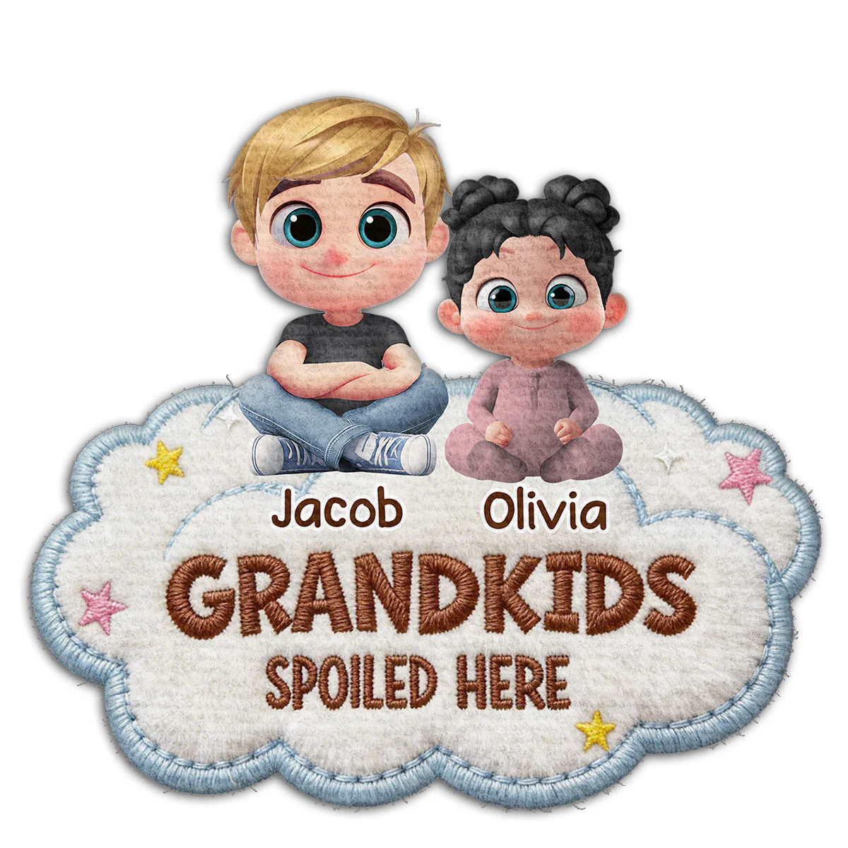Grandma Honey House - Personalized Custom Doormat 