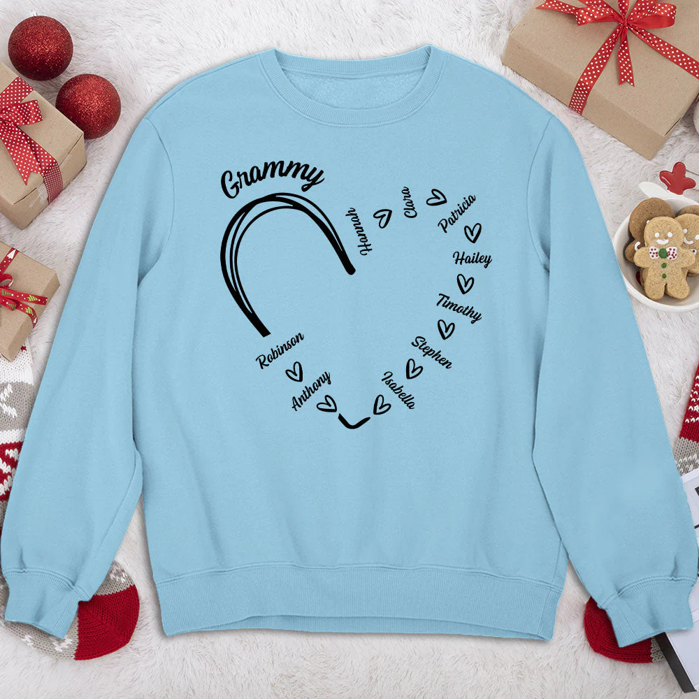 Grandma Is The Best - Personalized Custom Sweatshirt - Image 4
