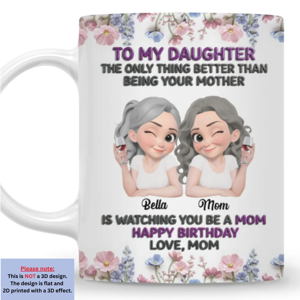 Grandma Journey - Personalized Custom 3D Effect Mug - Image 8