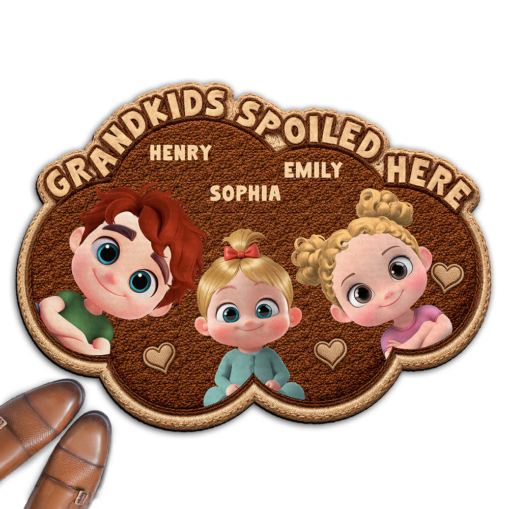 Grandma Joyful Makers - Personalized Custom Doormat