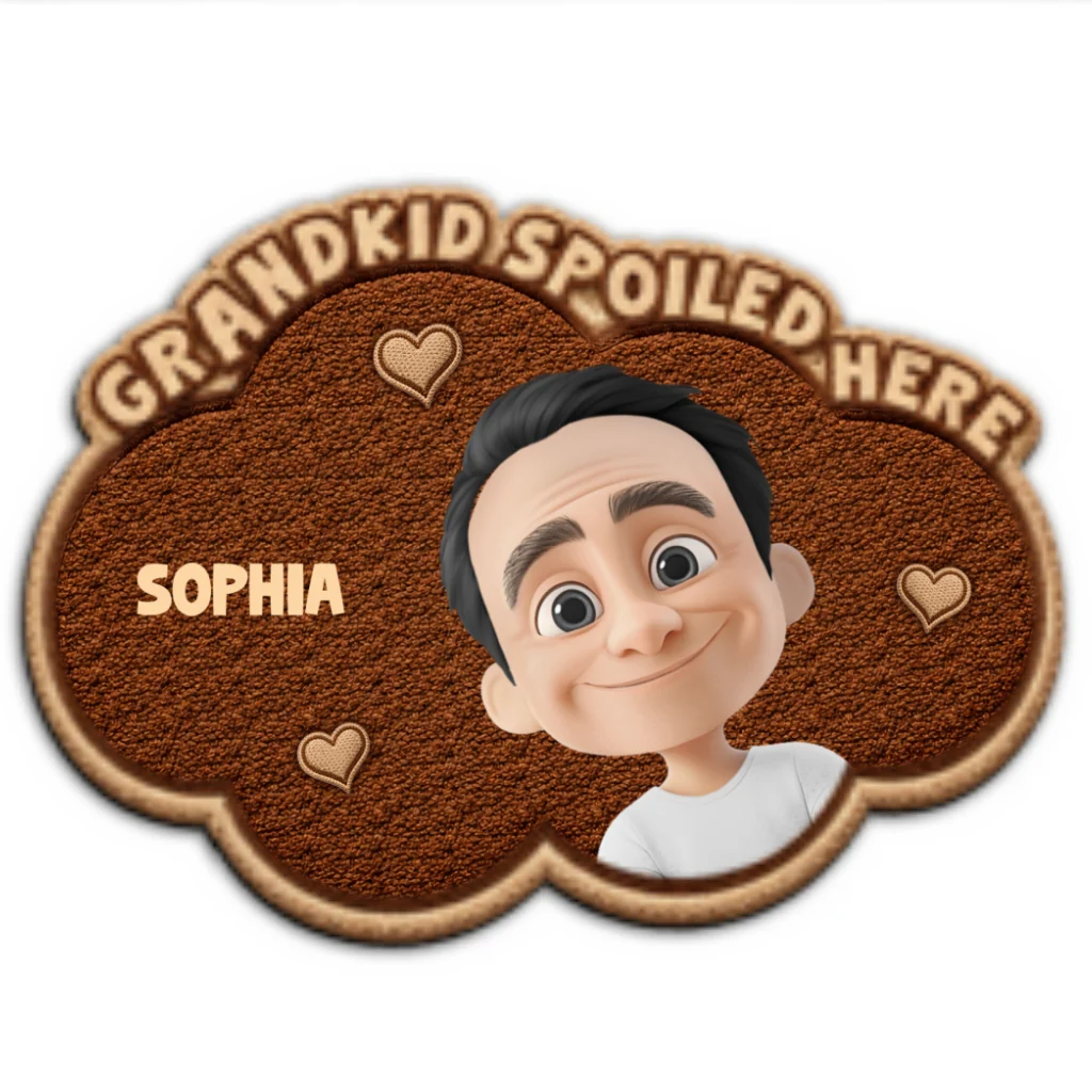Grandma Joyful Makers - Personalized Custom Doormat - Image 9