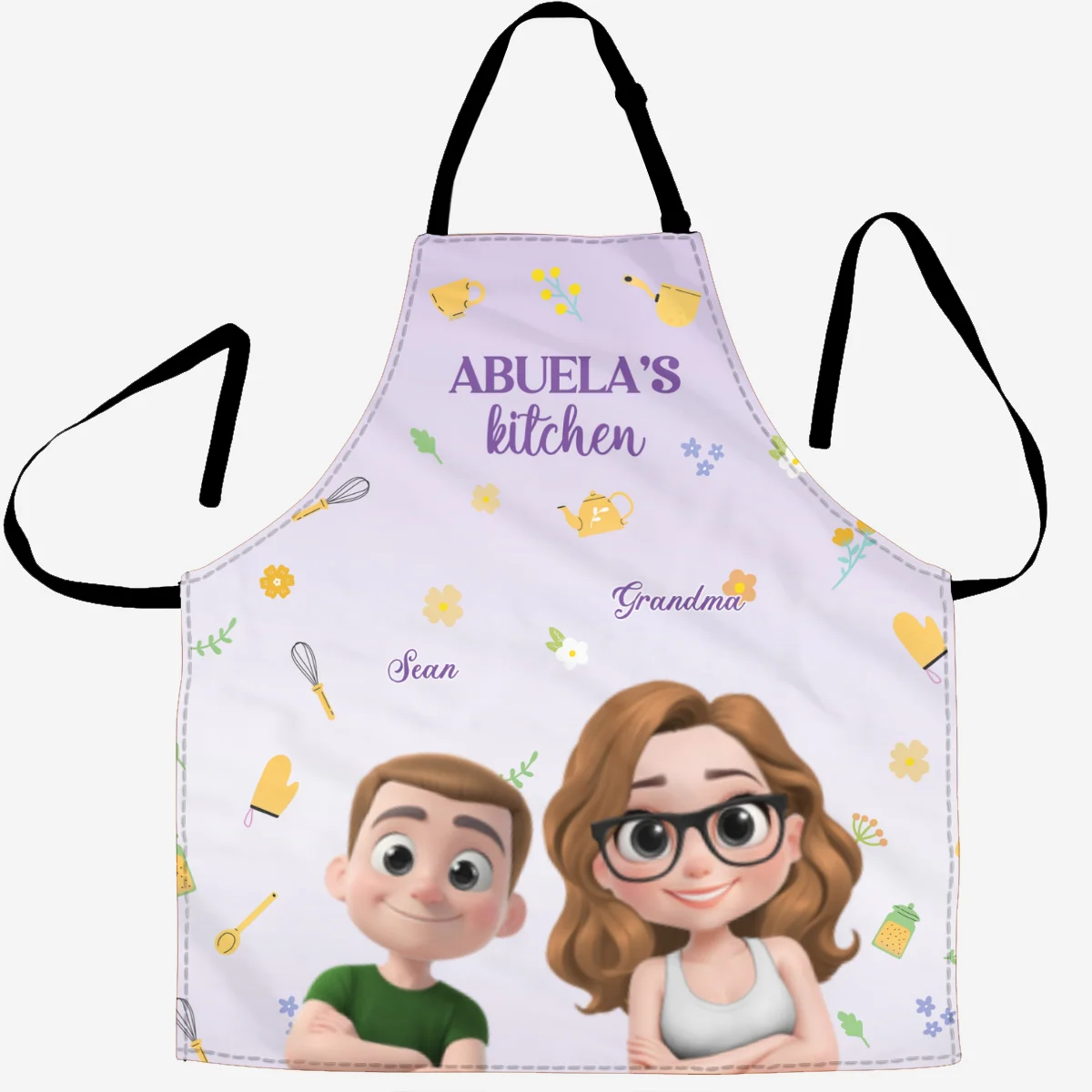 Grandma Kitchen - Personalized Custom Apron - Image 5