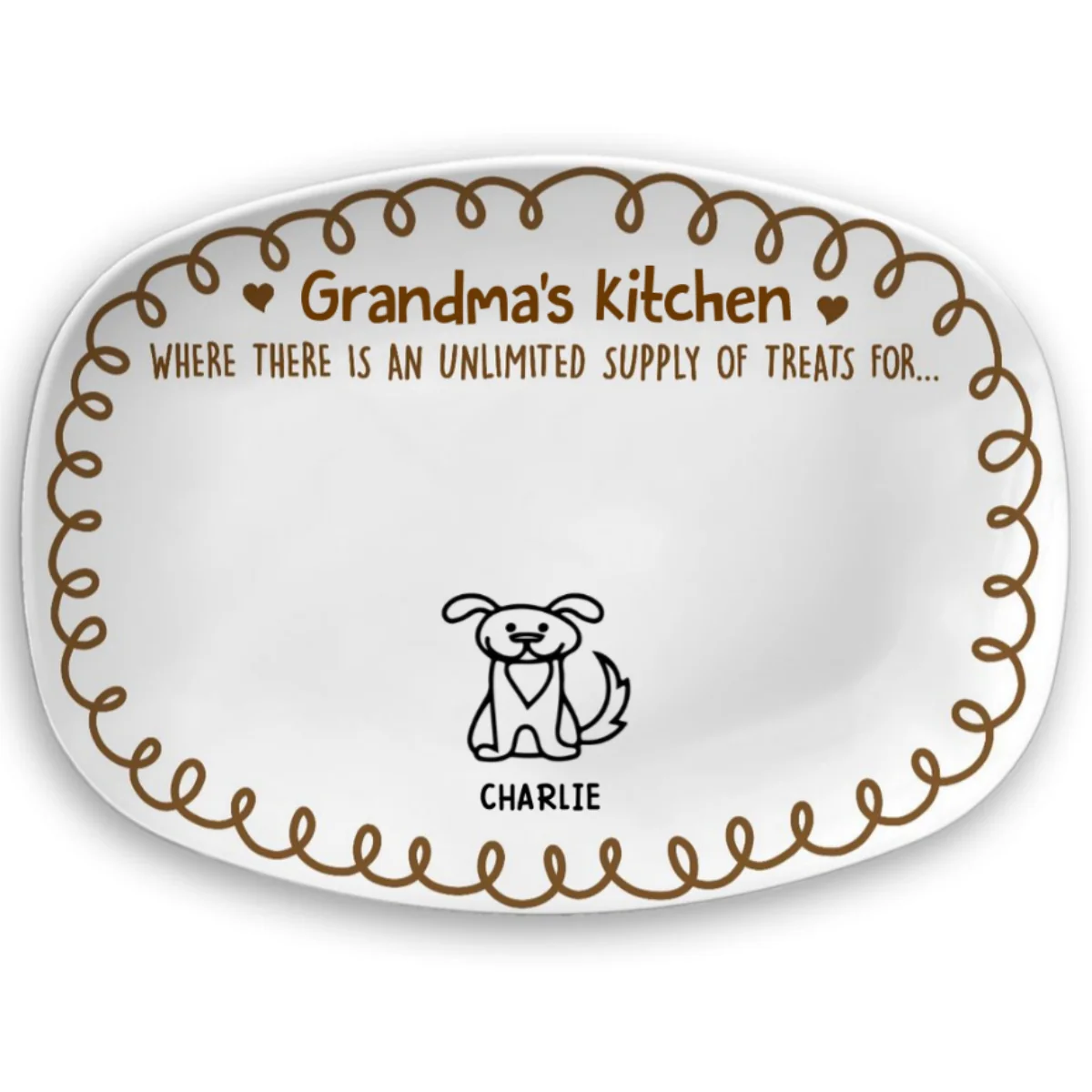 Grandma Kitchen - Personalized Custom Platter - Image 6