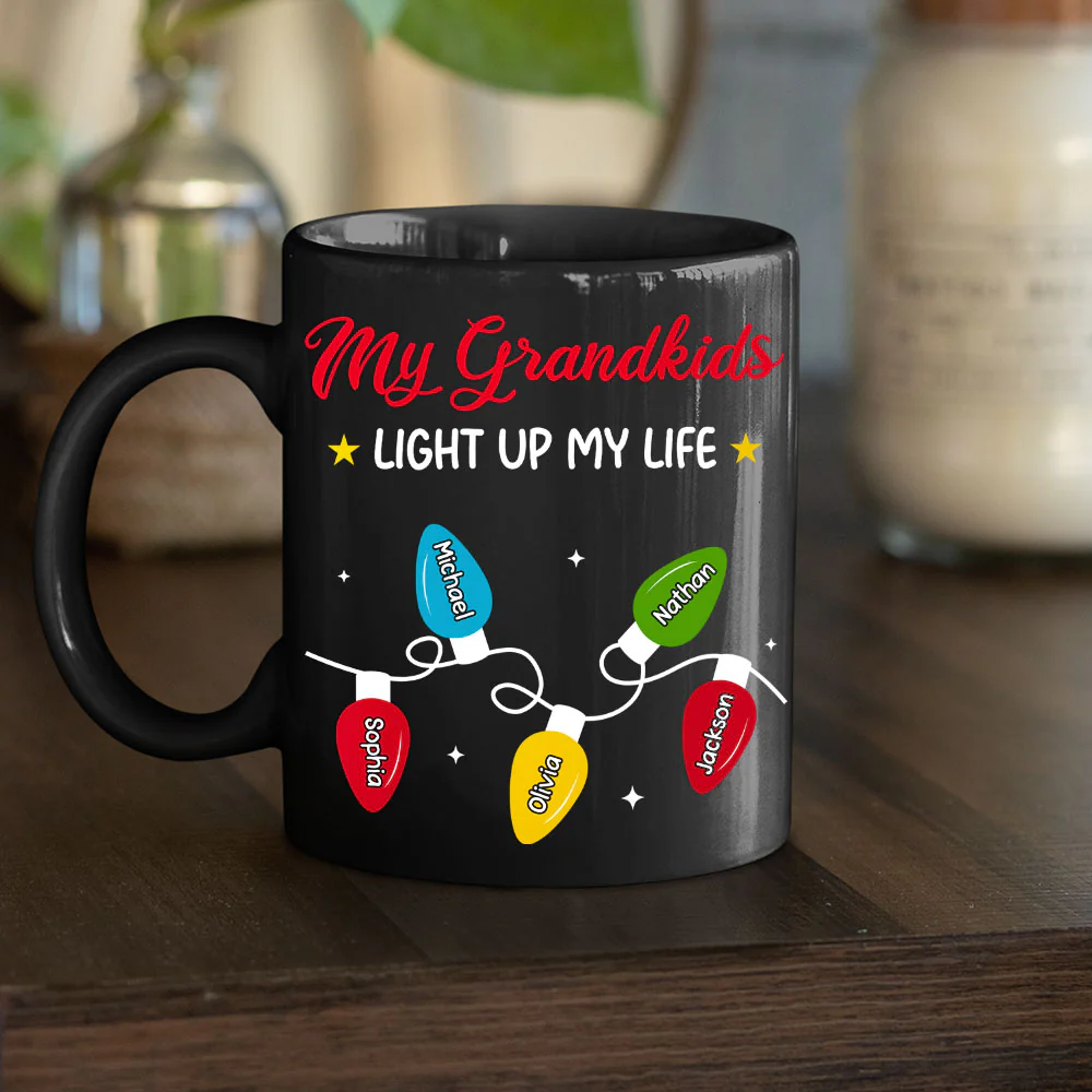 Grandma Life -  Personalized Custom Coffee Mug - Image 2