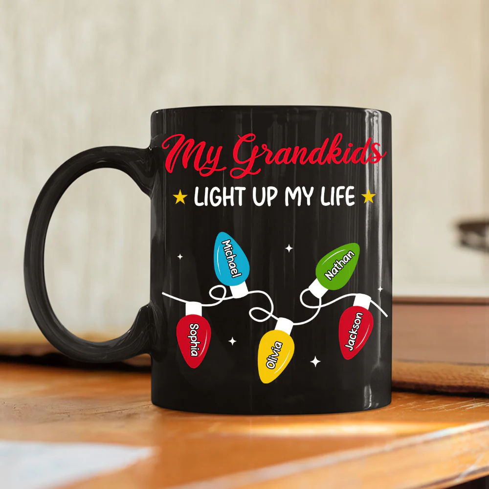 Grandma Life -  Personalized Custom Coffee Mug - Image 6