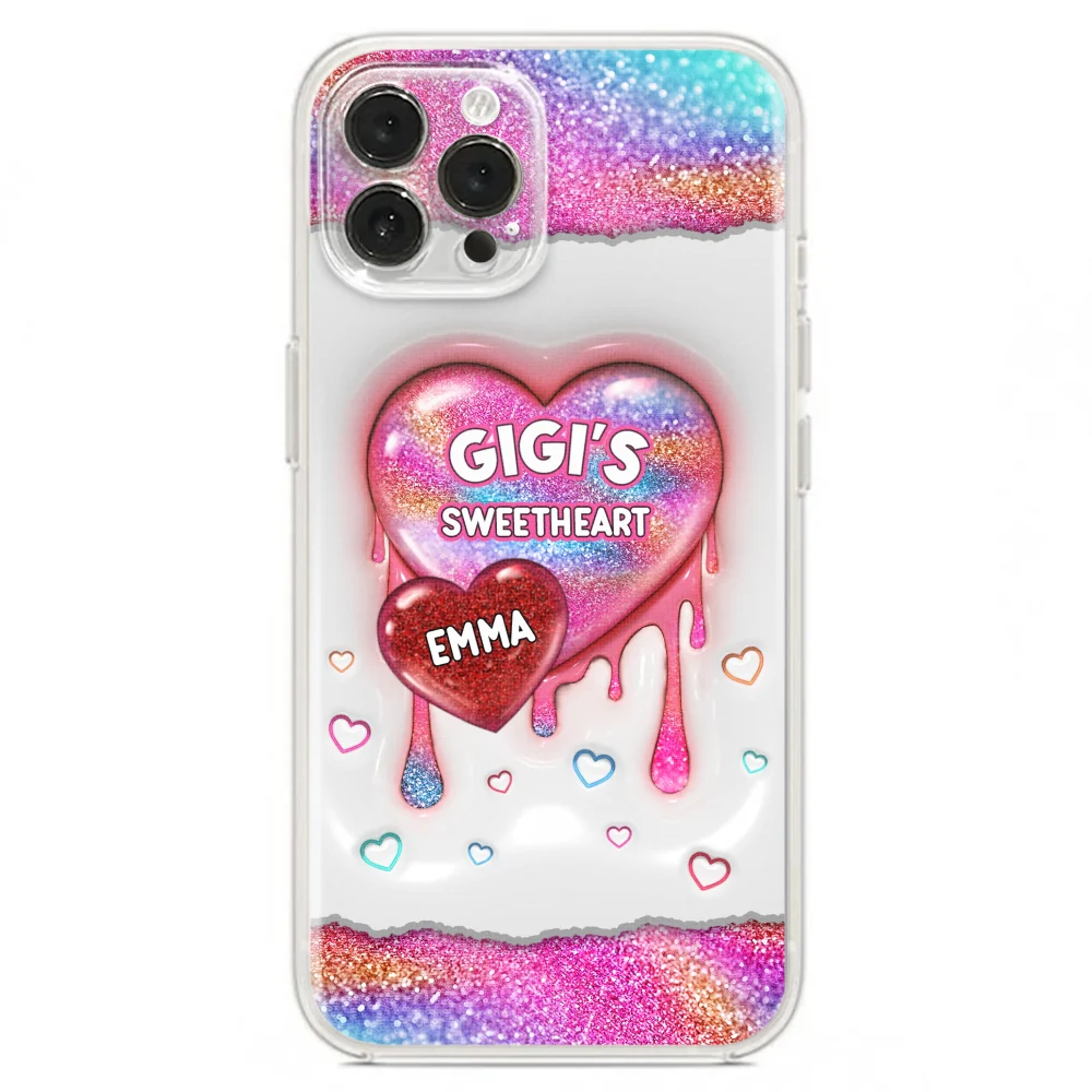 Grandma Love - Personalized Custom 3D Inflated Effect Phone Case - Image 19