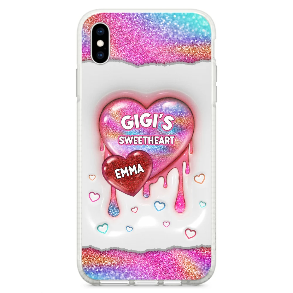 Grandma Love - Personalized Custom 3D Inflated Effect Phone Case - Image 26