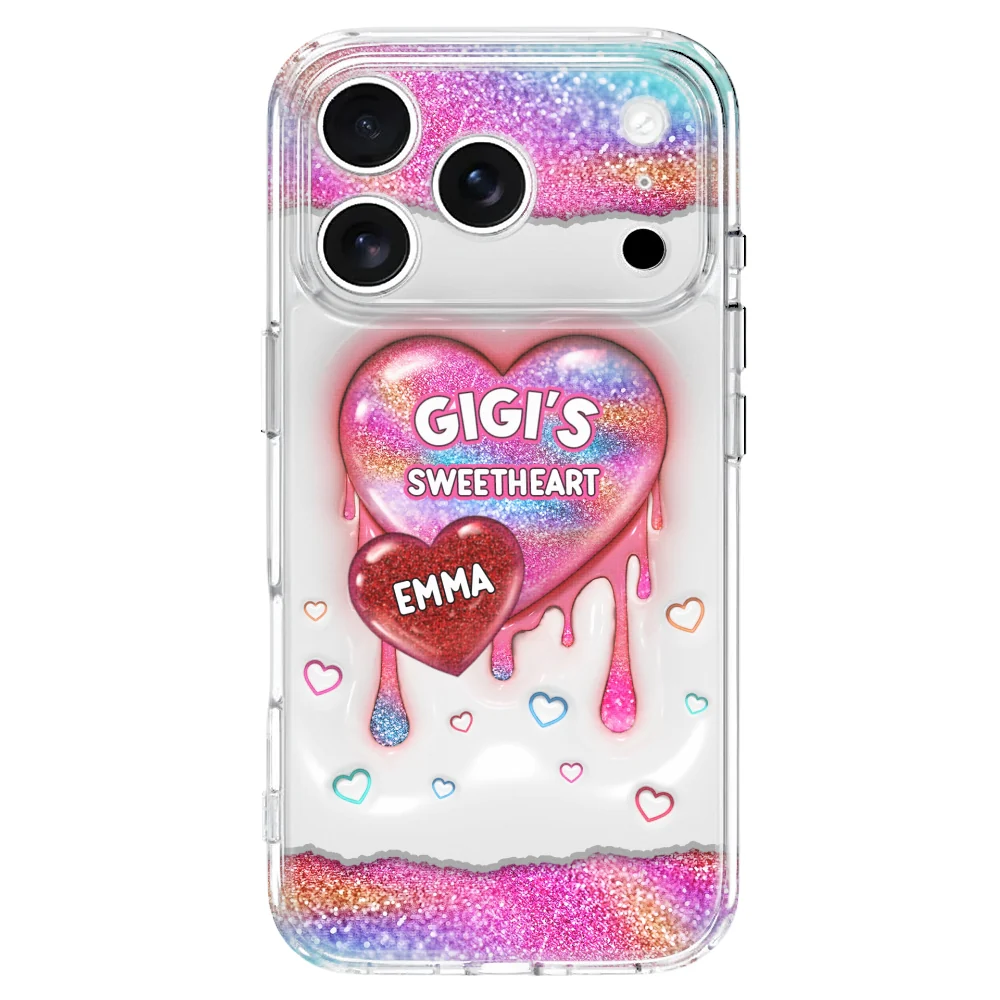 Grandma Love - Personalized Custom 3D Inflated Effect Phone Case - Image 31