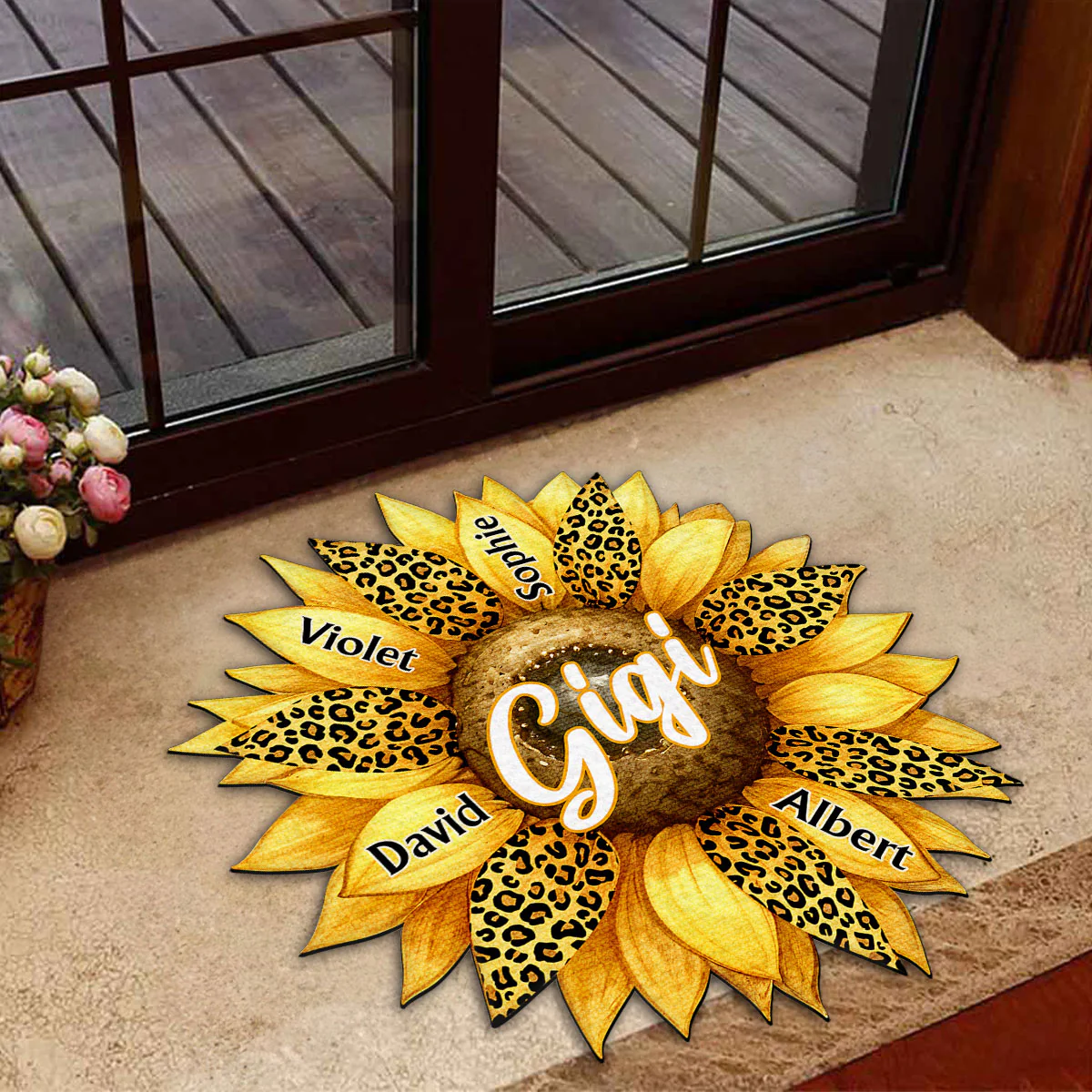 Grandma Love - Personalized Custom Doormat - Image 3