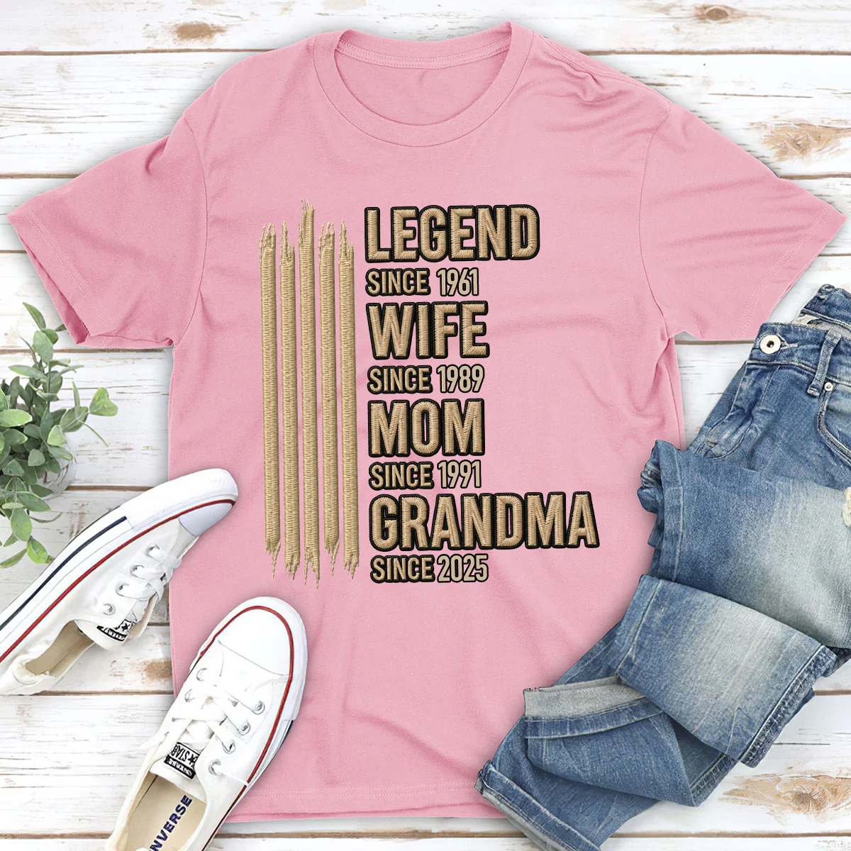 Grandma Mode On - Personalized Custom Shirt - Image 4