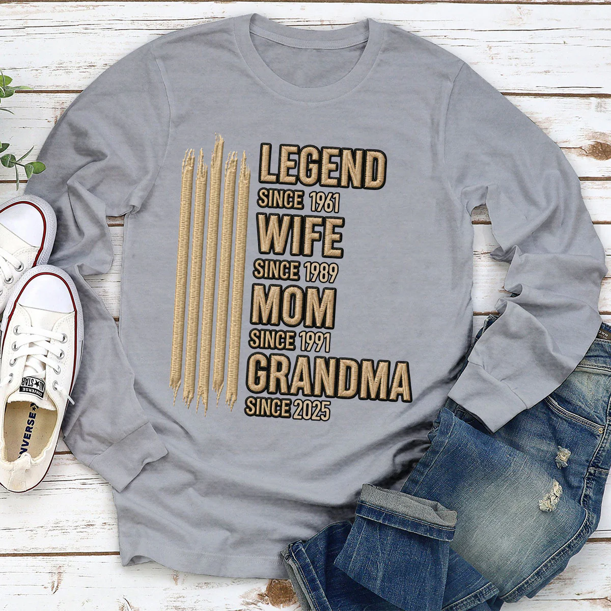 Grandma Mode On - Personalized Custom Shirt - Image 6