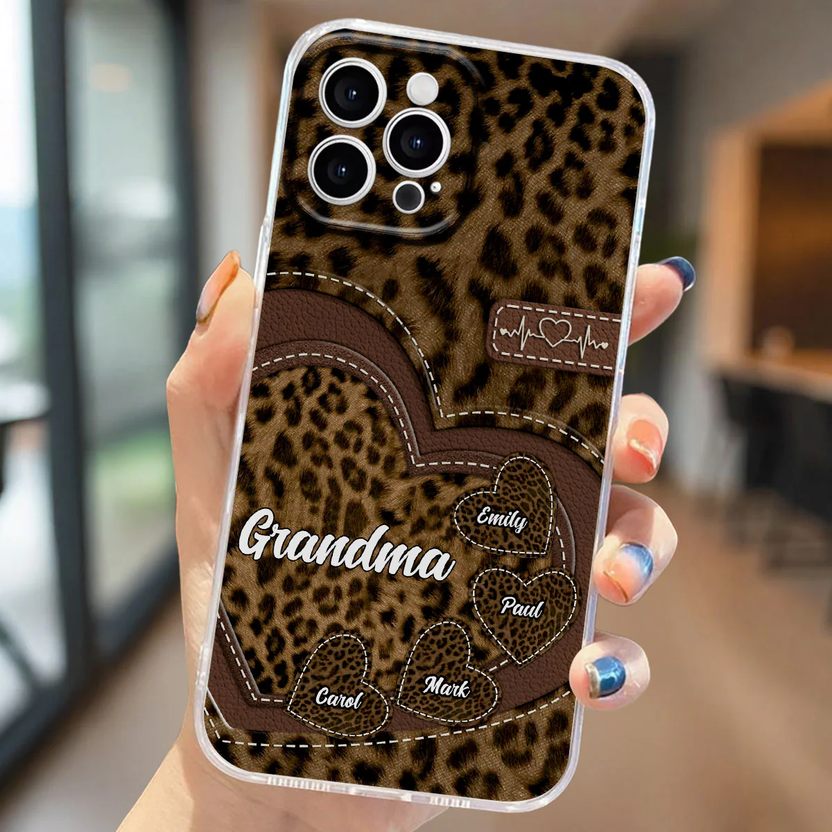 Grandma Sweethearts - Personalized Custom Phone Case - Image 2