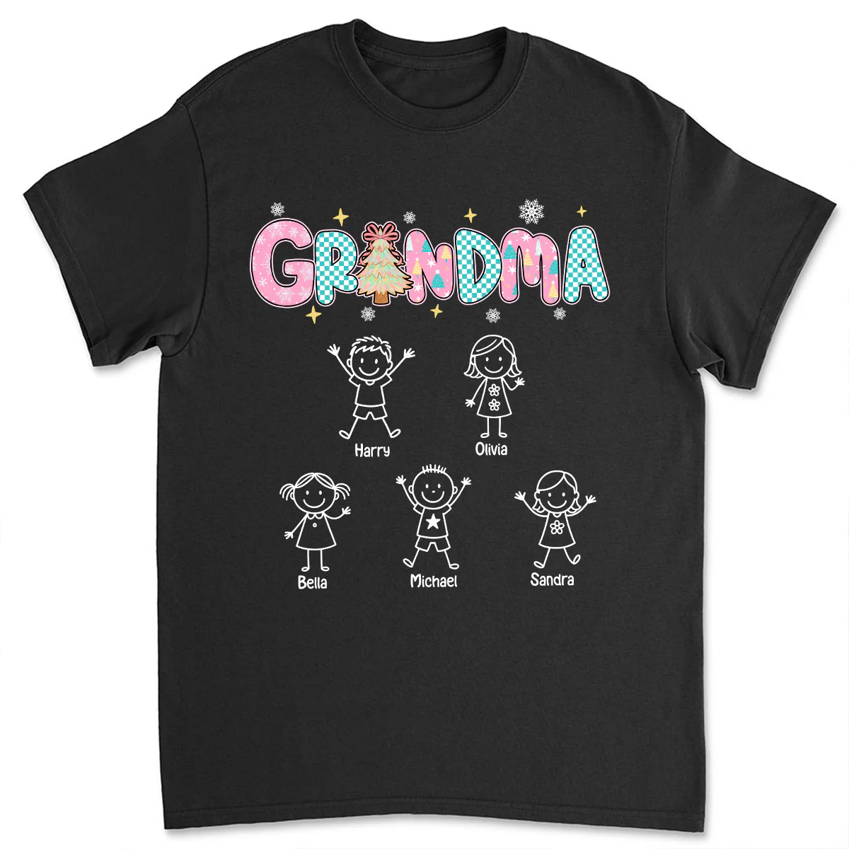 Grandma Sweethearts - Personalized Custom Shirt