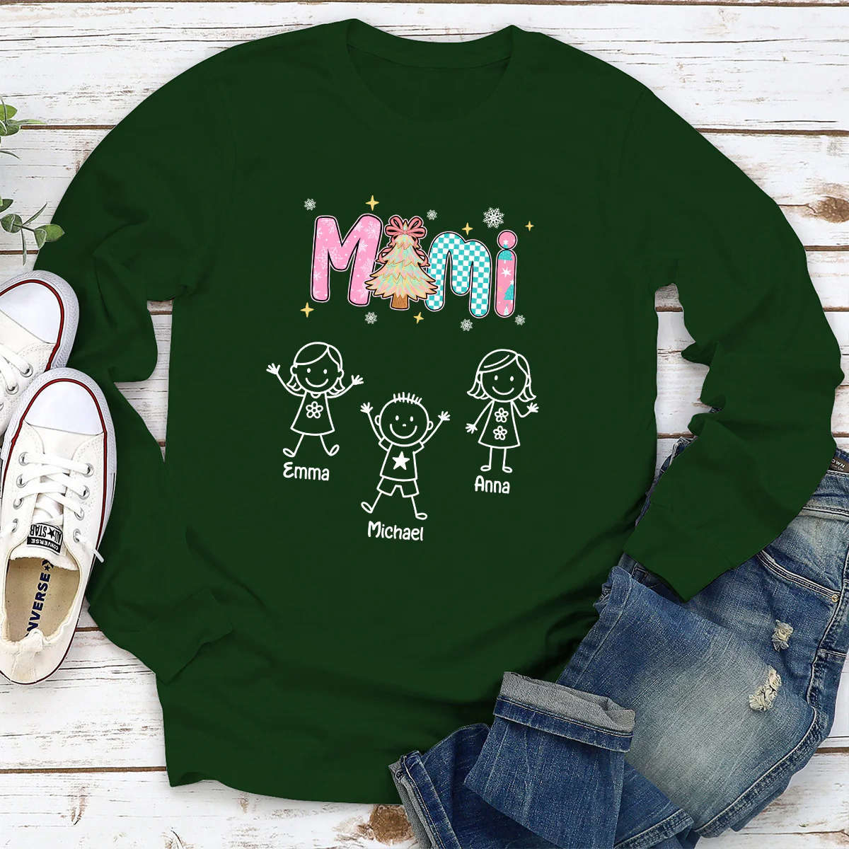 Grandma Sweethearts - Personalized Custom Shirt - Image 6