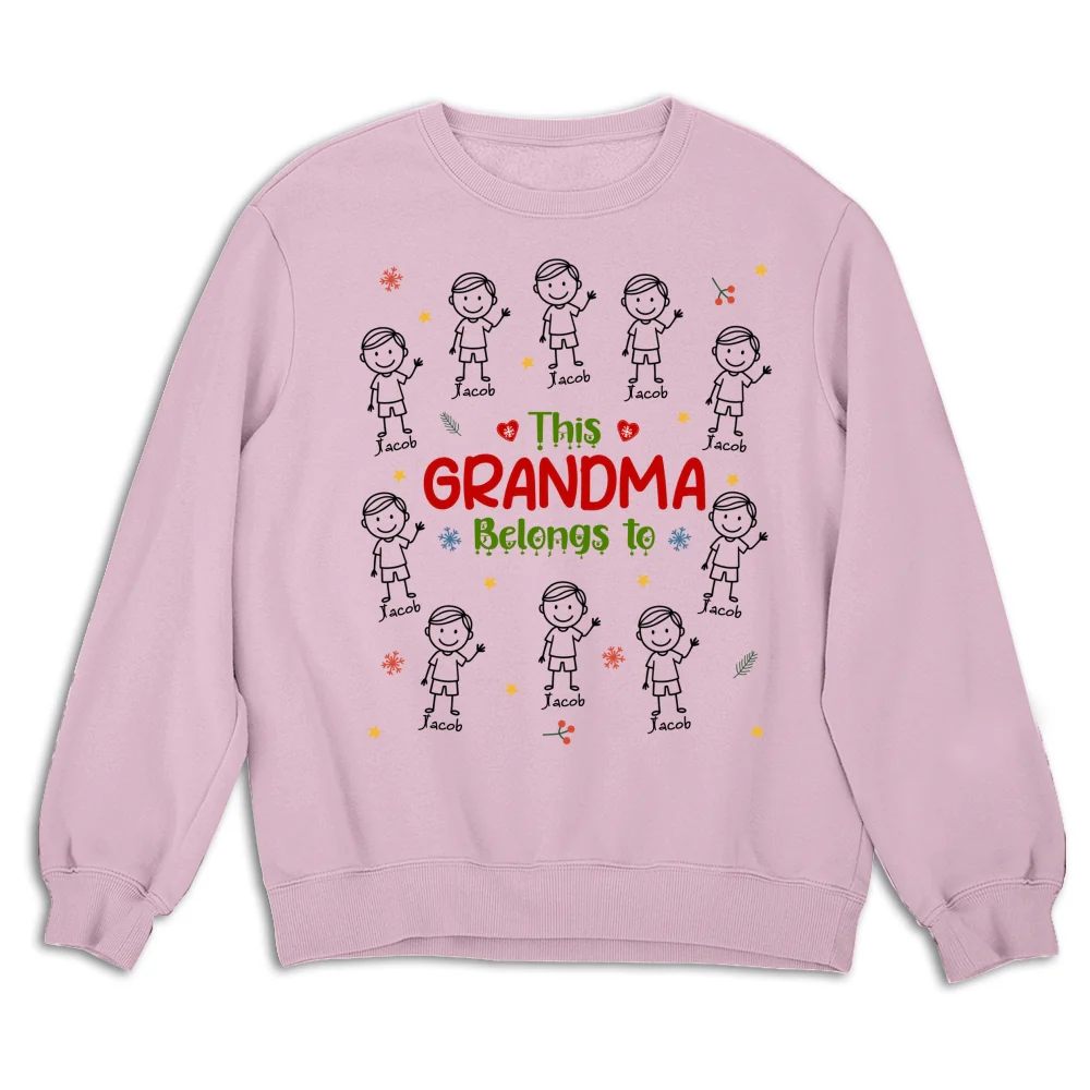 Grandma With Her Loves - Personalized Custom Shirt - Image 18