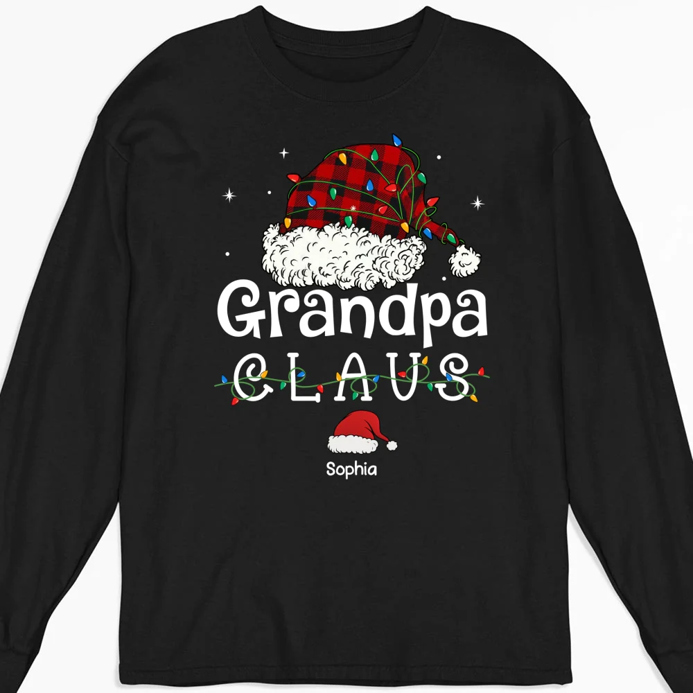 Grandpa Claus - Personalized Custom Shirt - Image 10