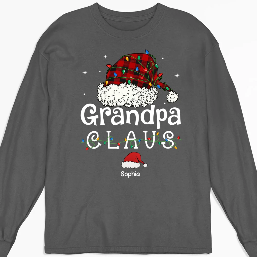 Grandpa Claus - Personalized Custom Shirt - Image 11