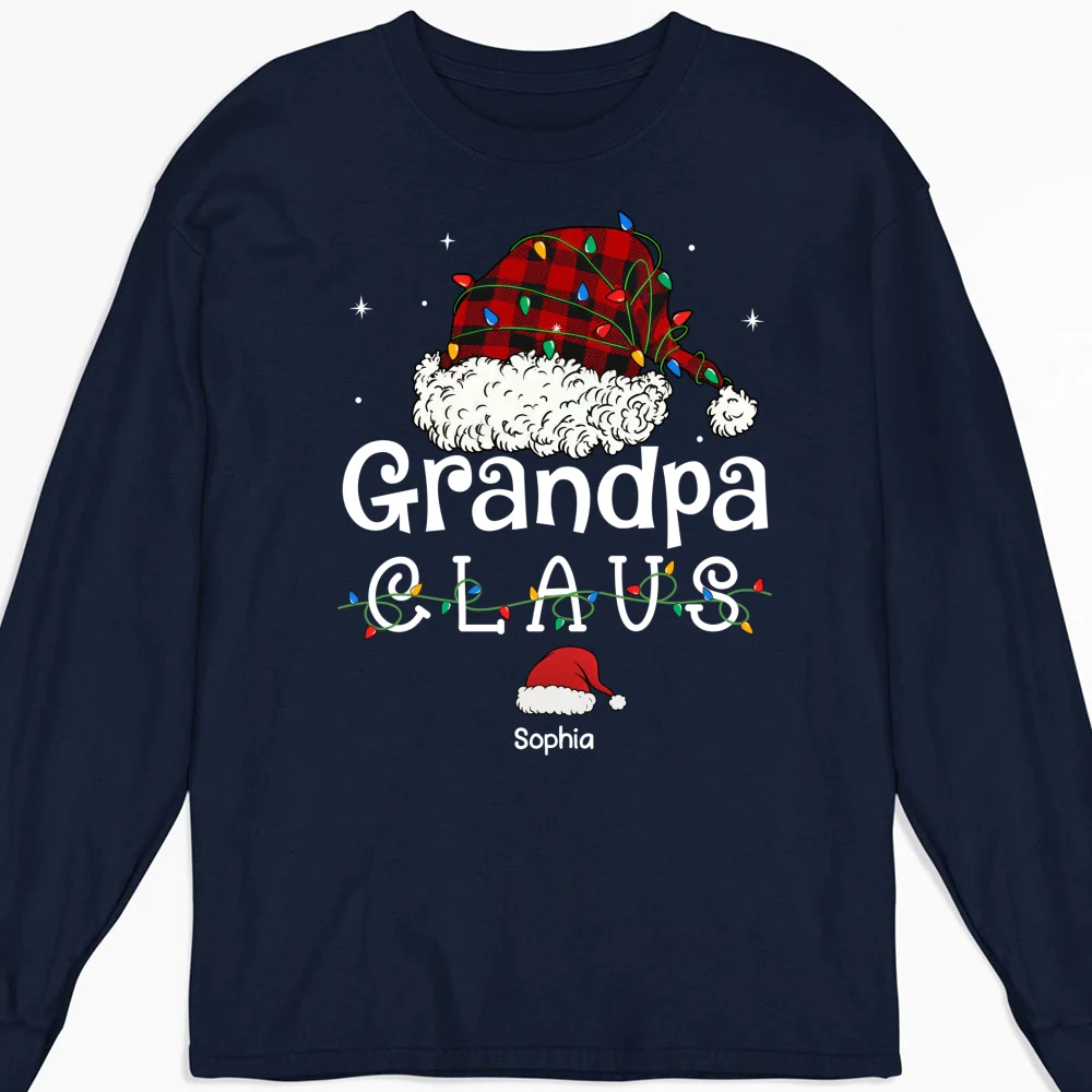 Grandpa Claus - Personalized Custom Shirt - Image 12