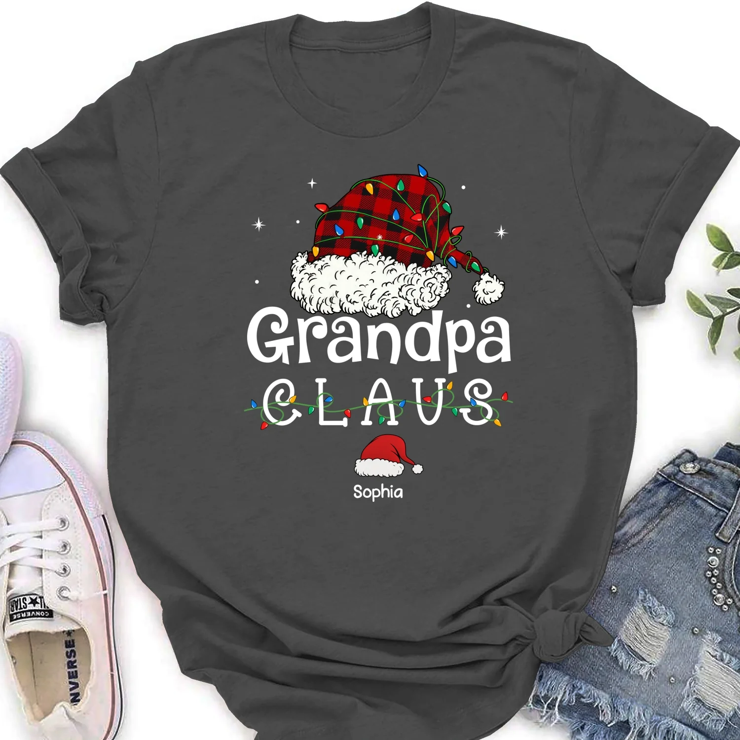 Grandpa Claus - Personalized Custom Shirt - Image 17