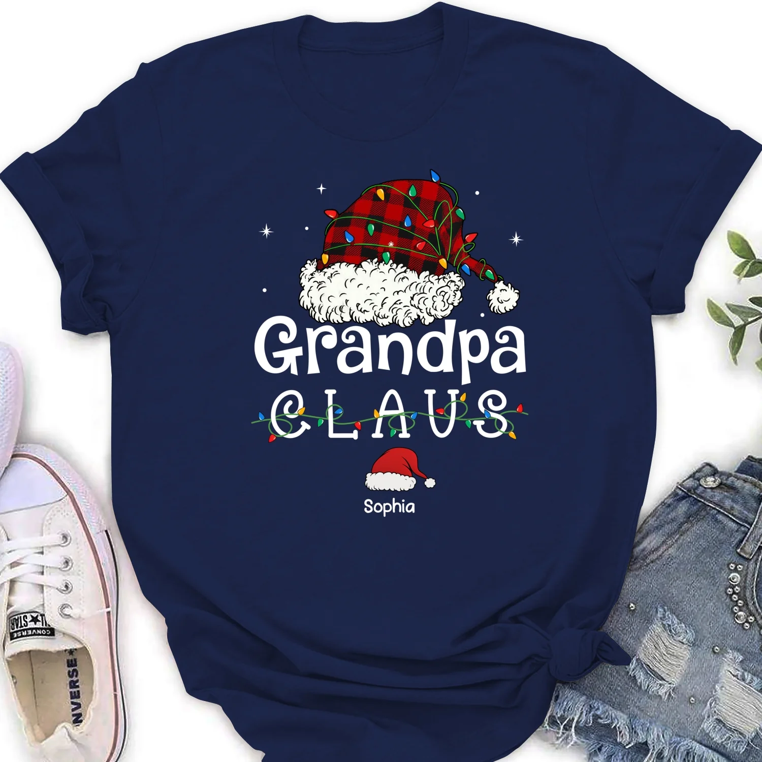Grandpa Claus - Personalized Custom Shirt - Image 18