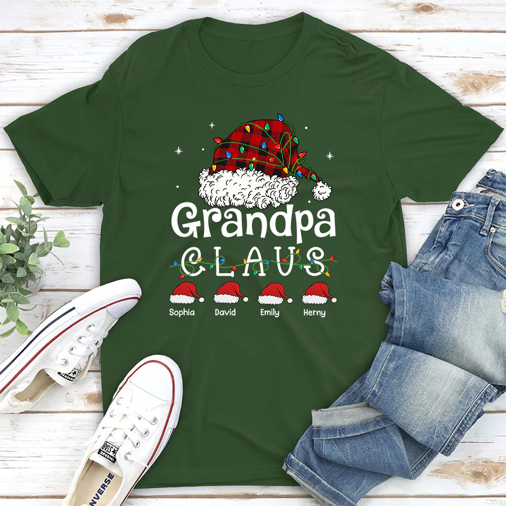 Grandpa Claus - Personalized Custom Shirt - Image 2