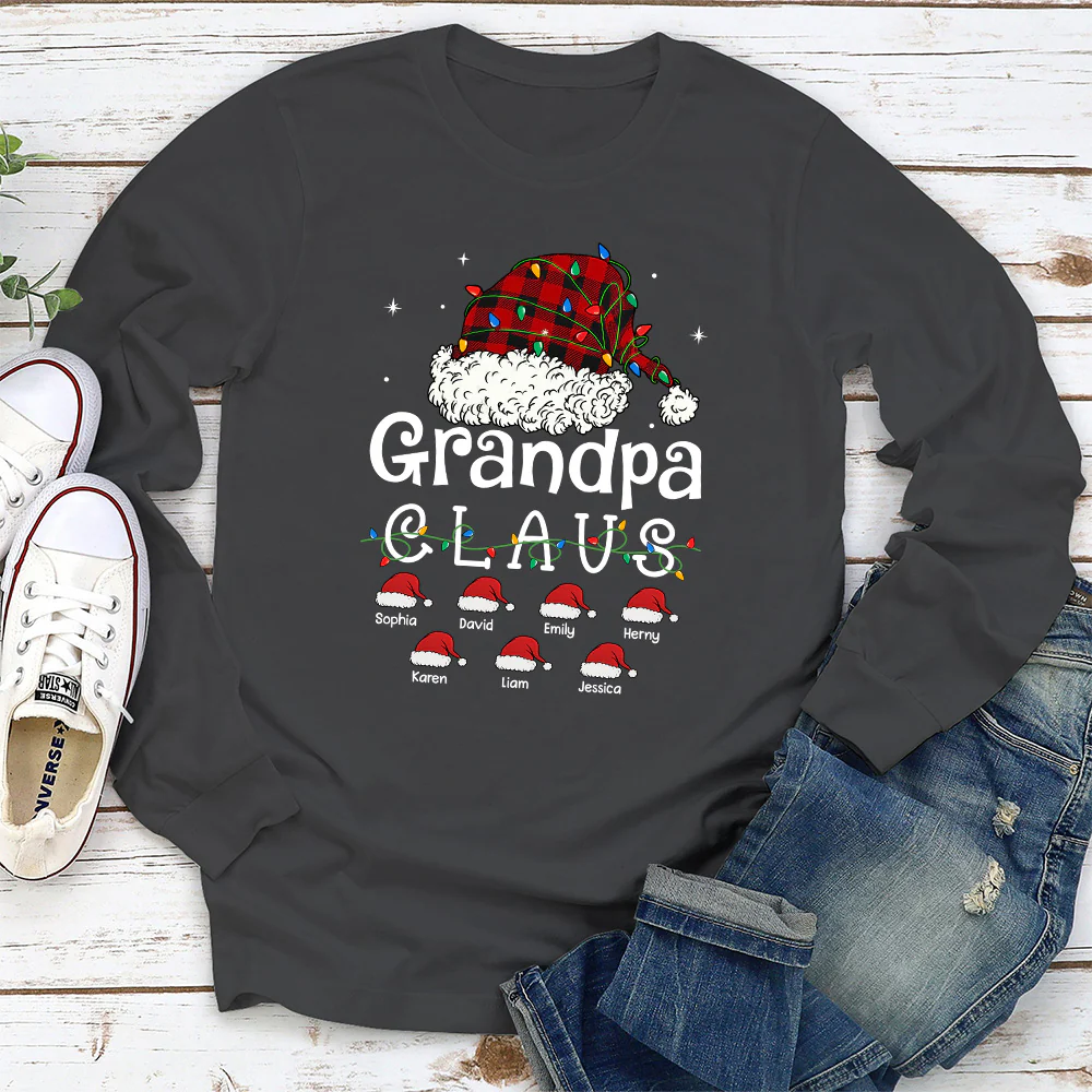Grandpa Claus - Personalized Custom Shirt - Image 4