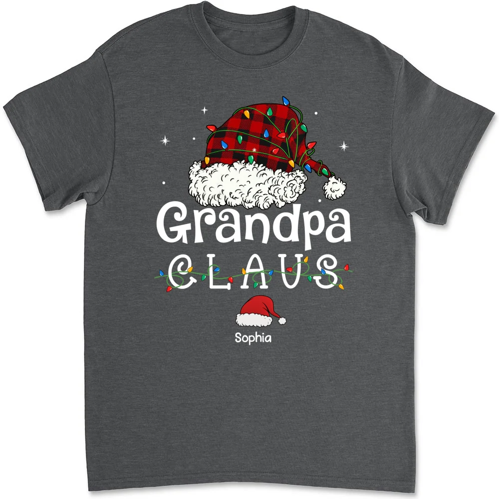 Grandpa Claus - Personalized Custom Shirt - Image 7