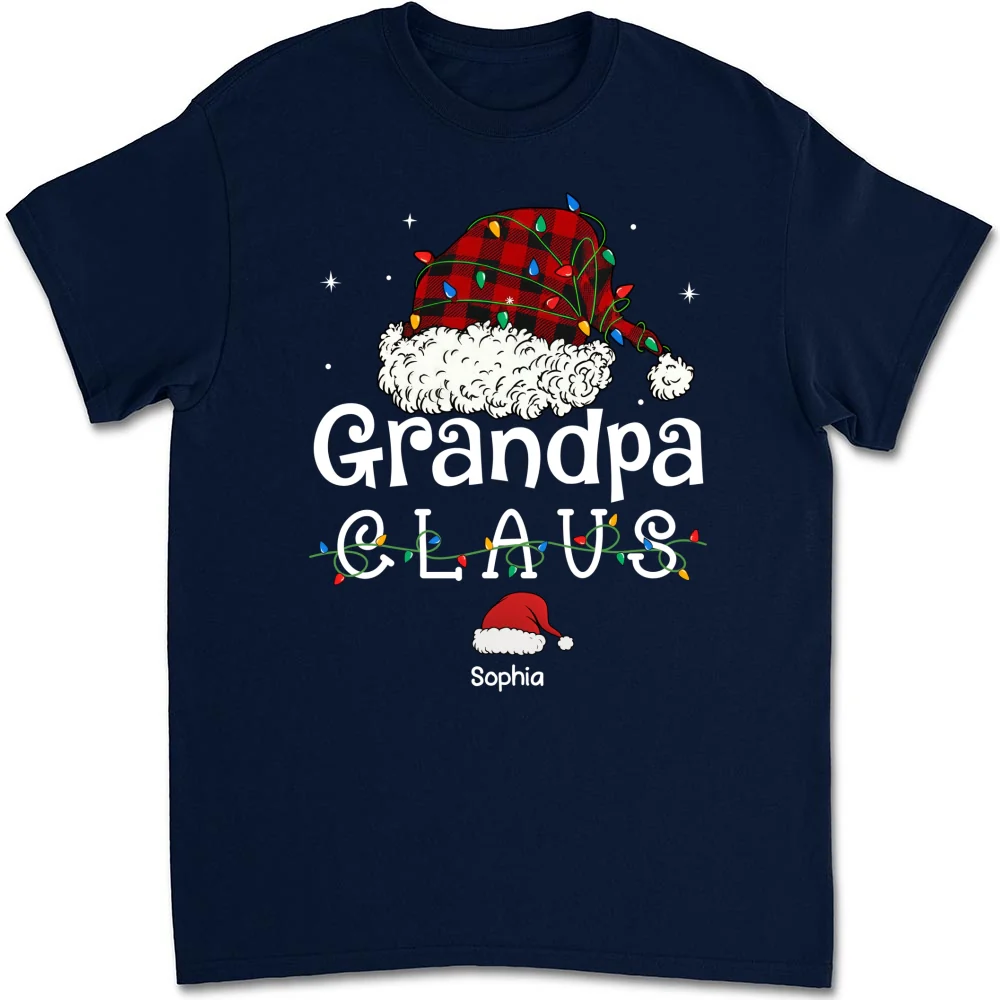 Grandpa Claus - Personalized Custom Shirt - Image 9